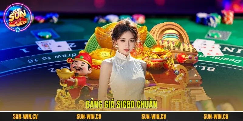 Bảng giá Sicbo chuẩn Bảng giá Sicbo chuẩn