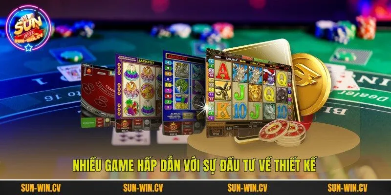 Nhiều game hấp dẫn với sự đầu tư về thiết kế Nhiều game hấp dẫn với sự đầu tư về thiết kế